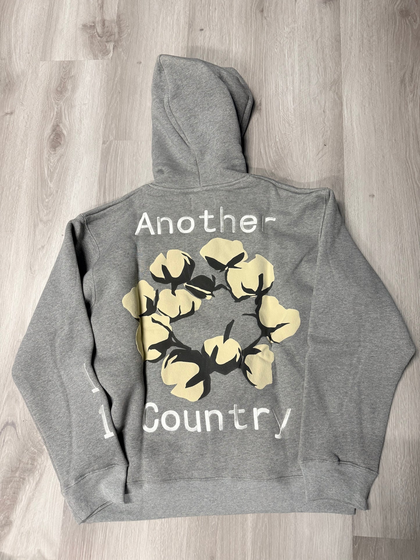 Plant Hoodie Grey