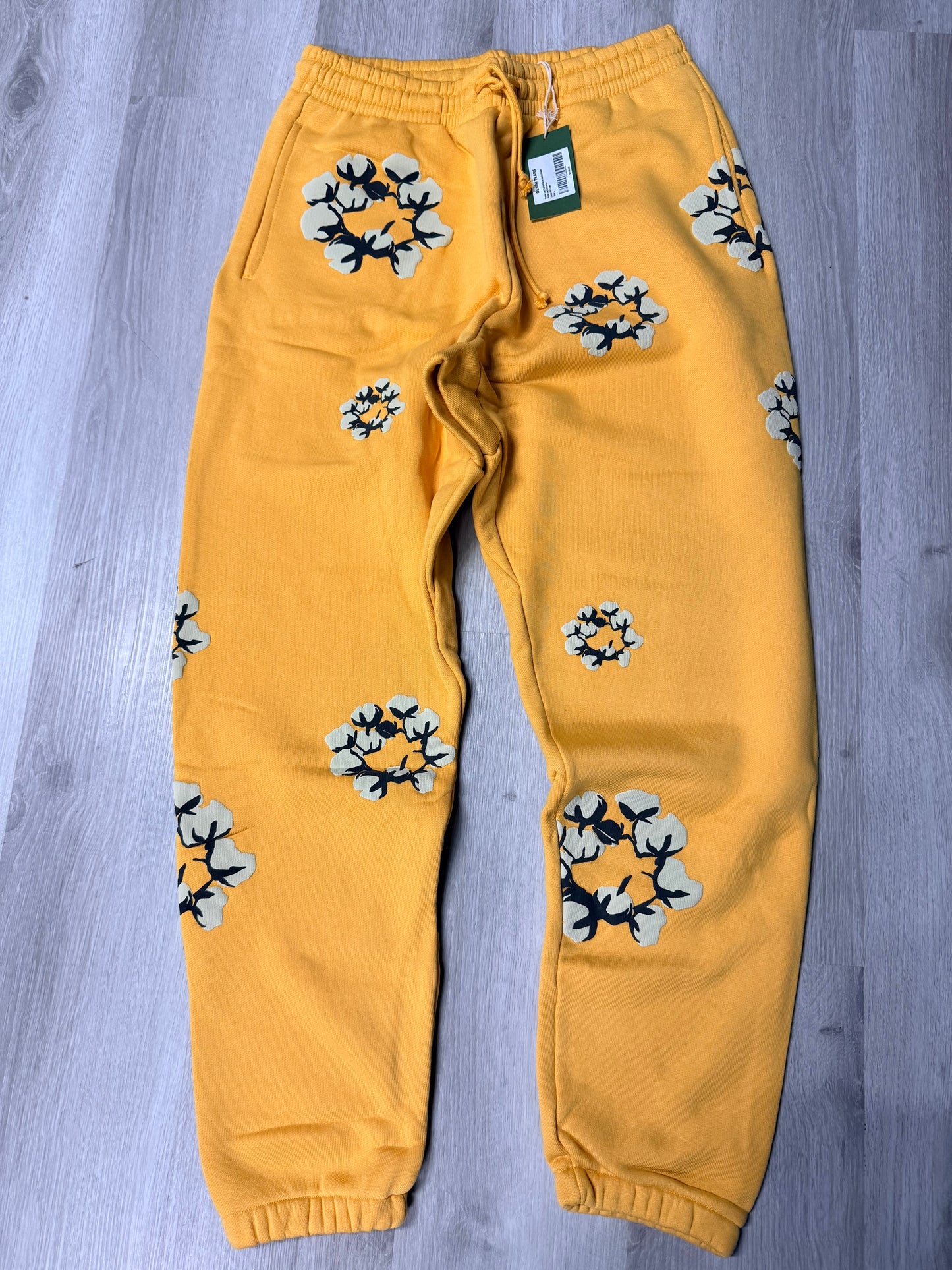 Yellow Wreath Jogger
