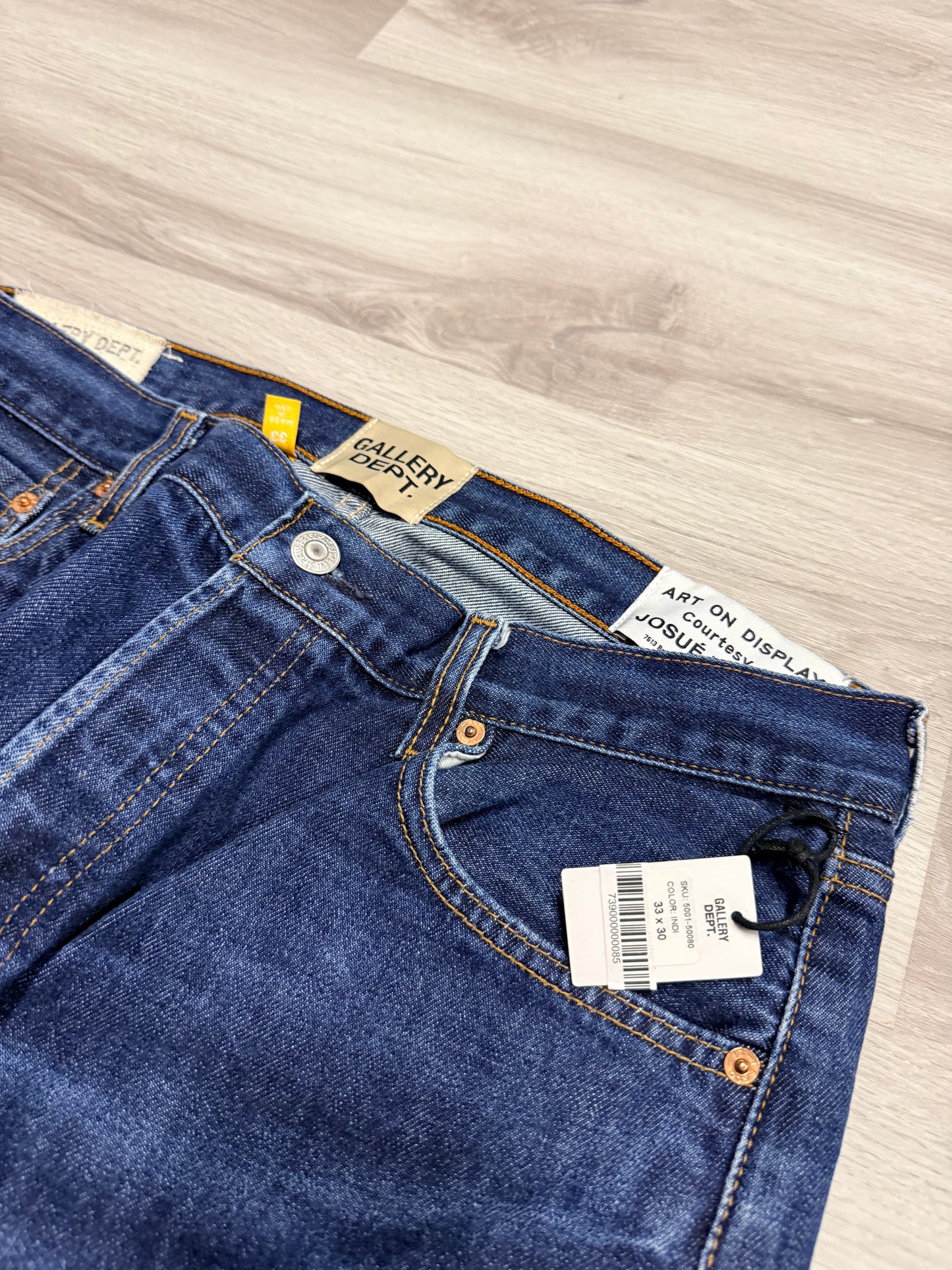 Relaxed Blue Jeans