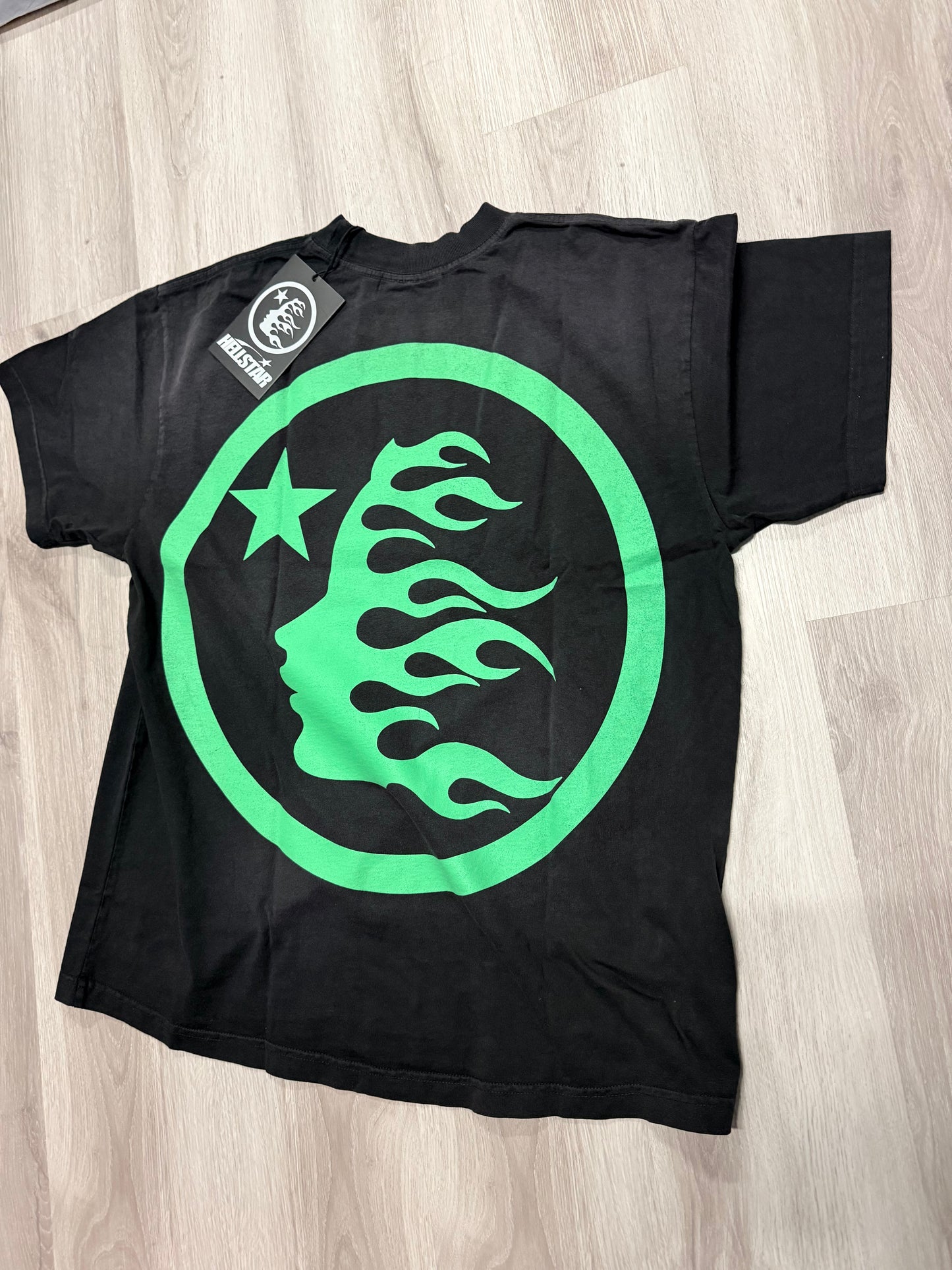Classic logo Tee Green/Black