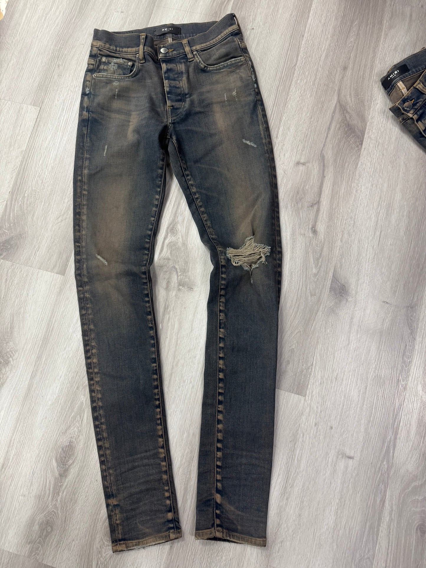 Light Ripped Skinny Jeans
