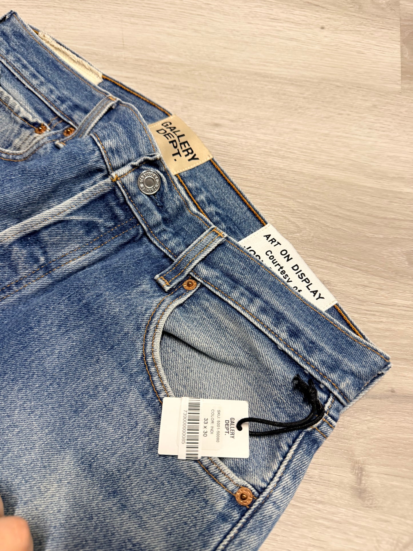 Light Blue Relaxed Denim