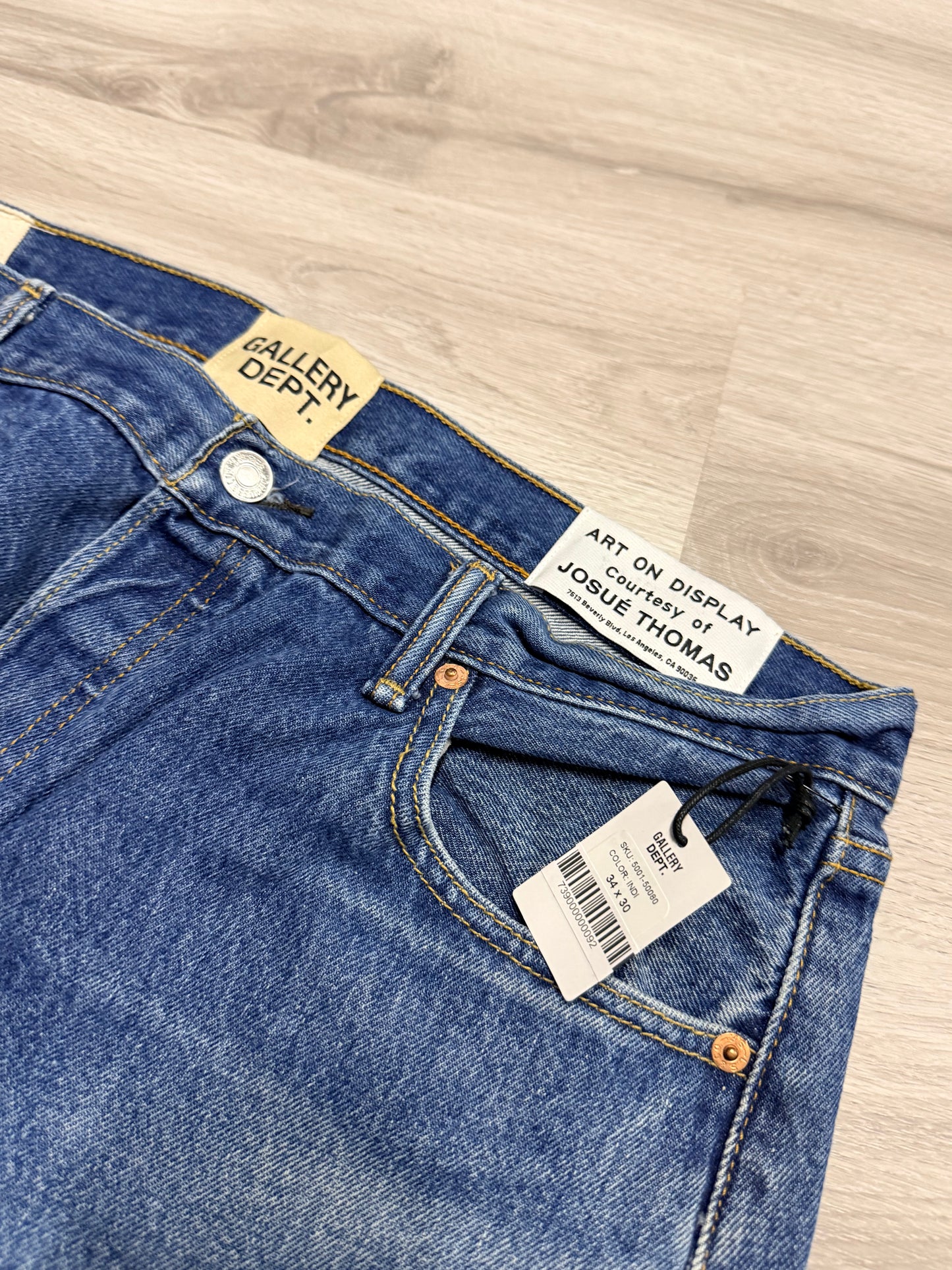 Dark Blue Relaxed Jeans