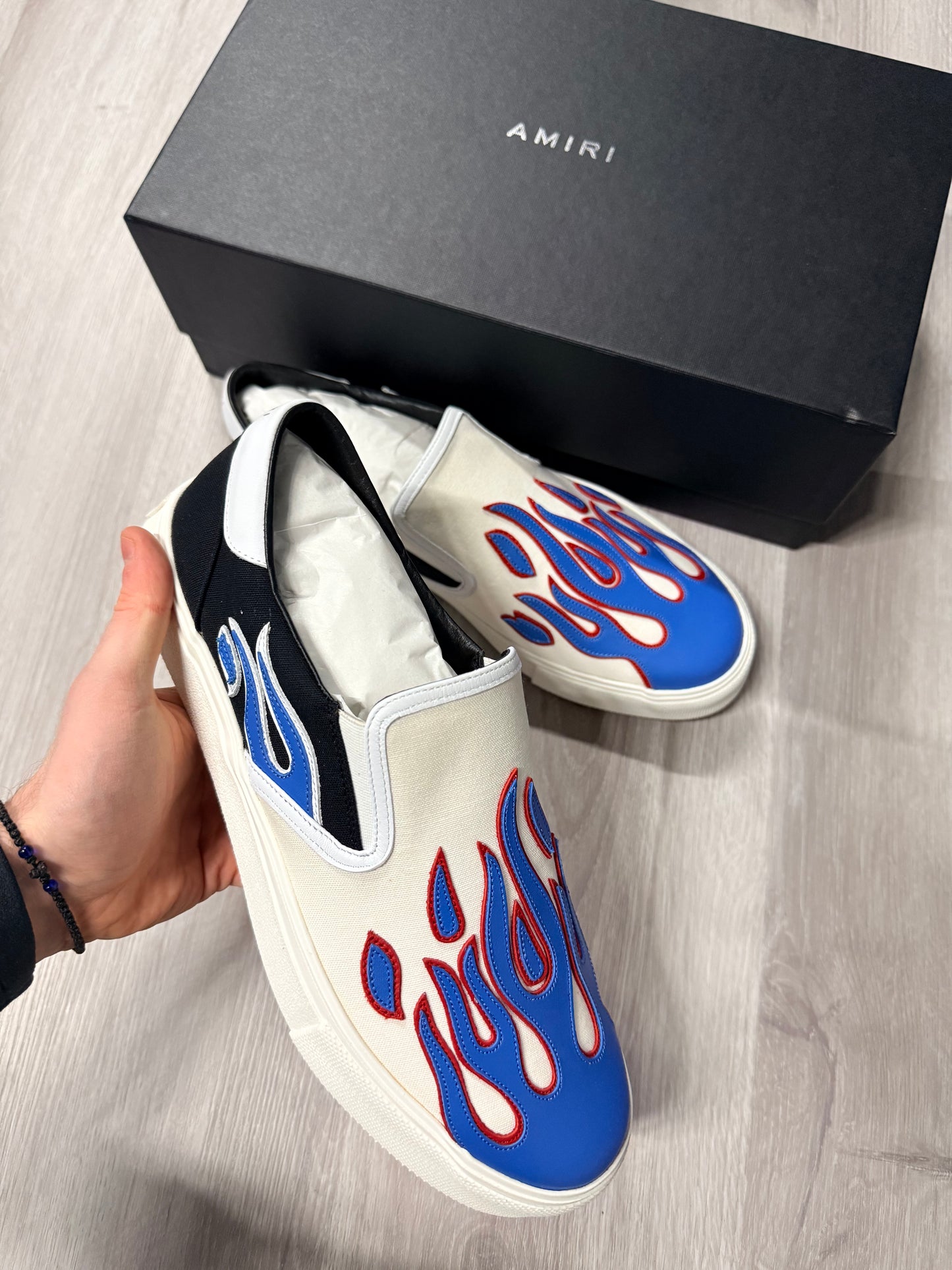 Blue Flame Sneaker