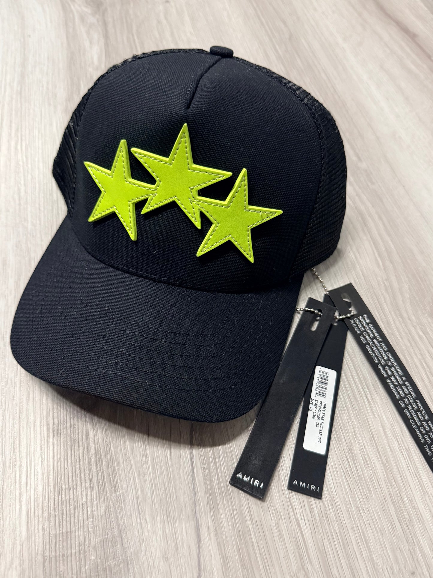 3 Star Neon Hat