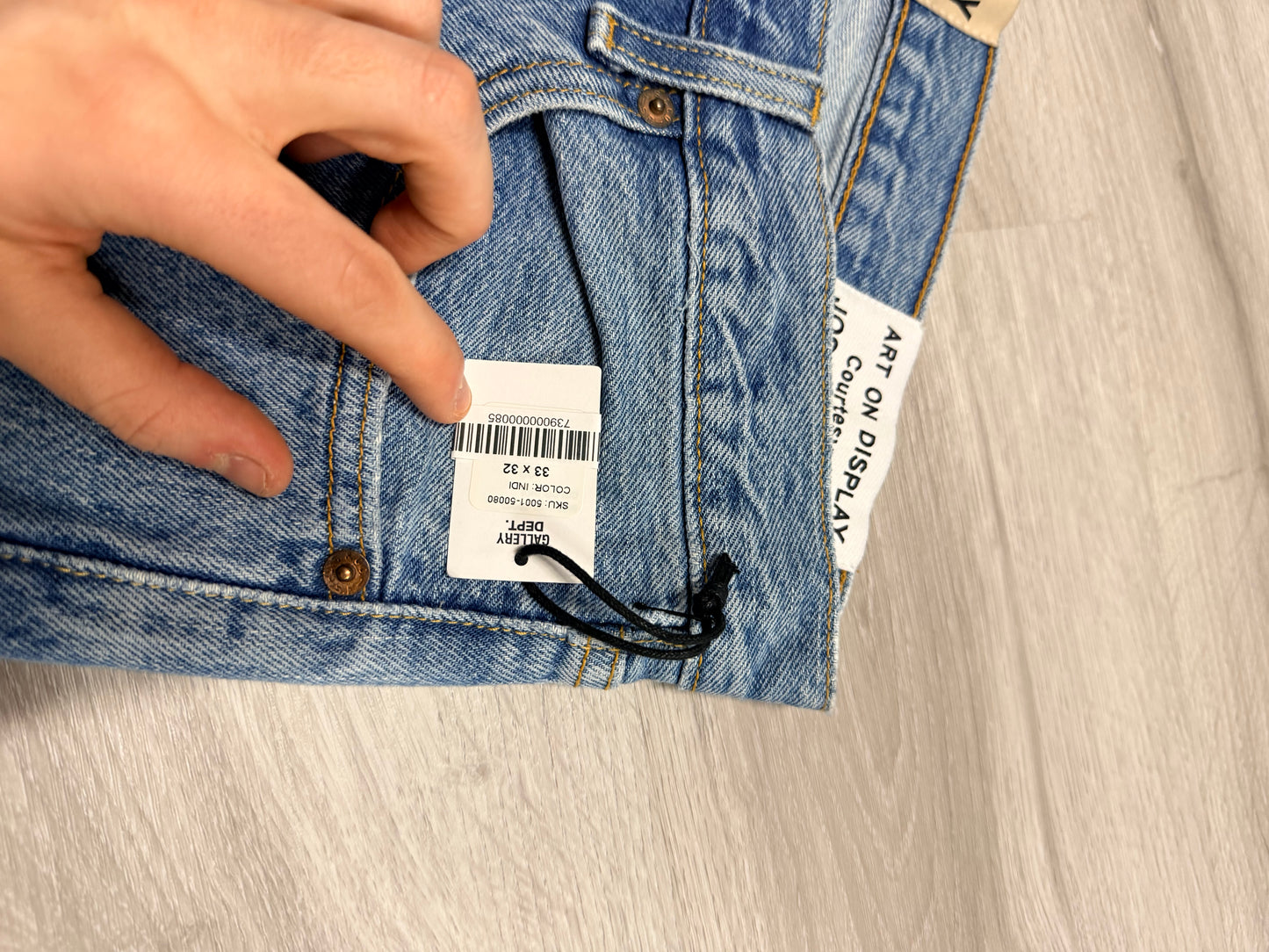 Relaxed Blue Jeans
