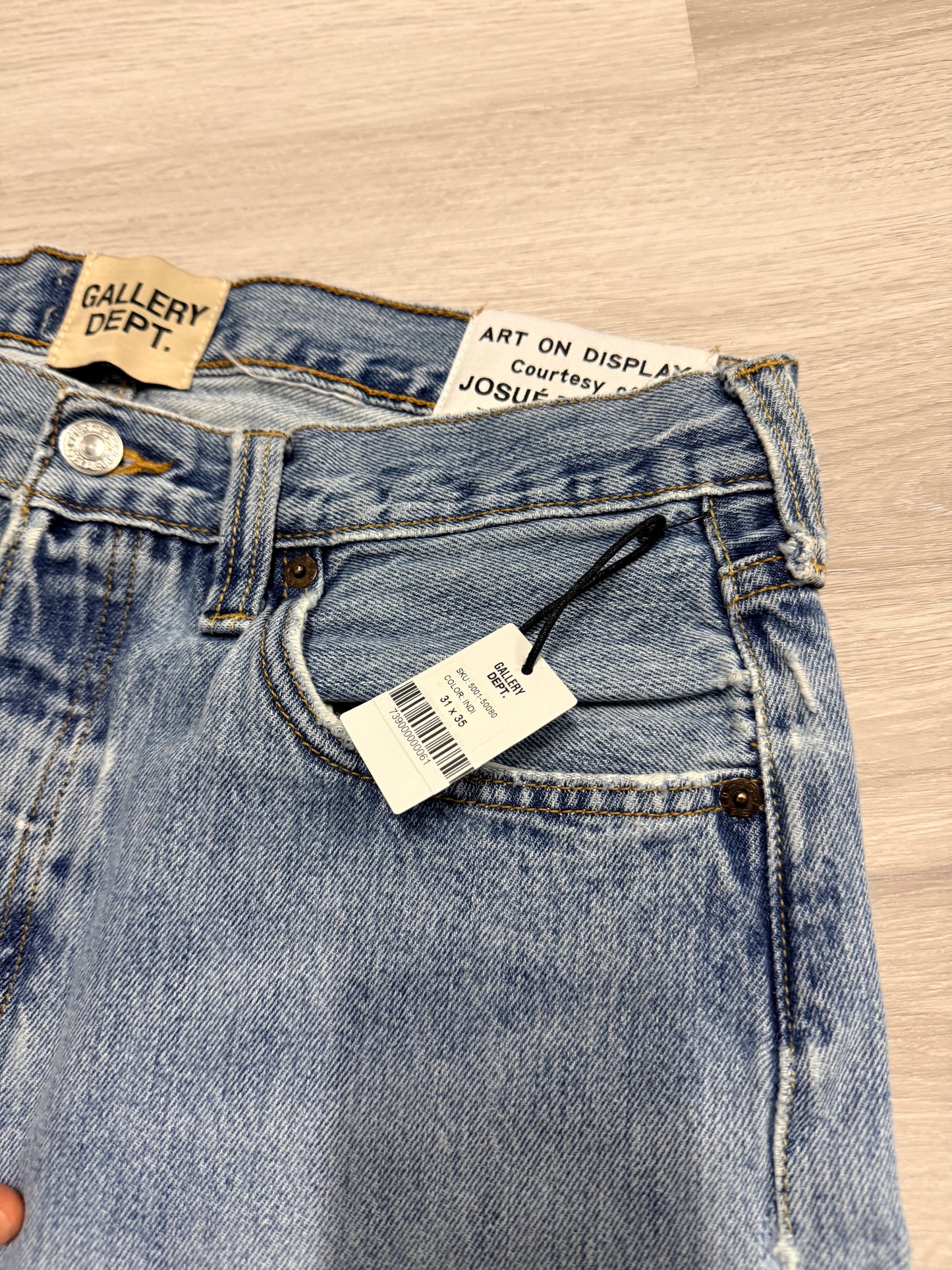 Blue Relaxed Indigo Jean
