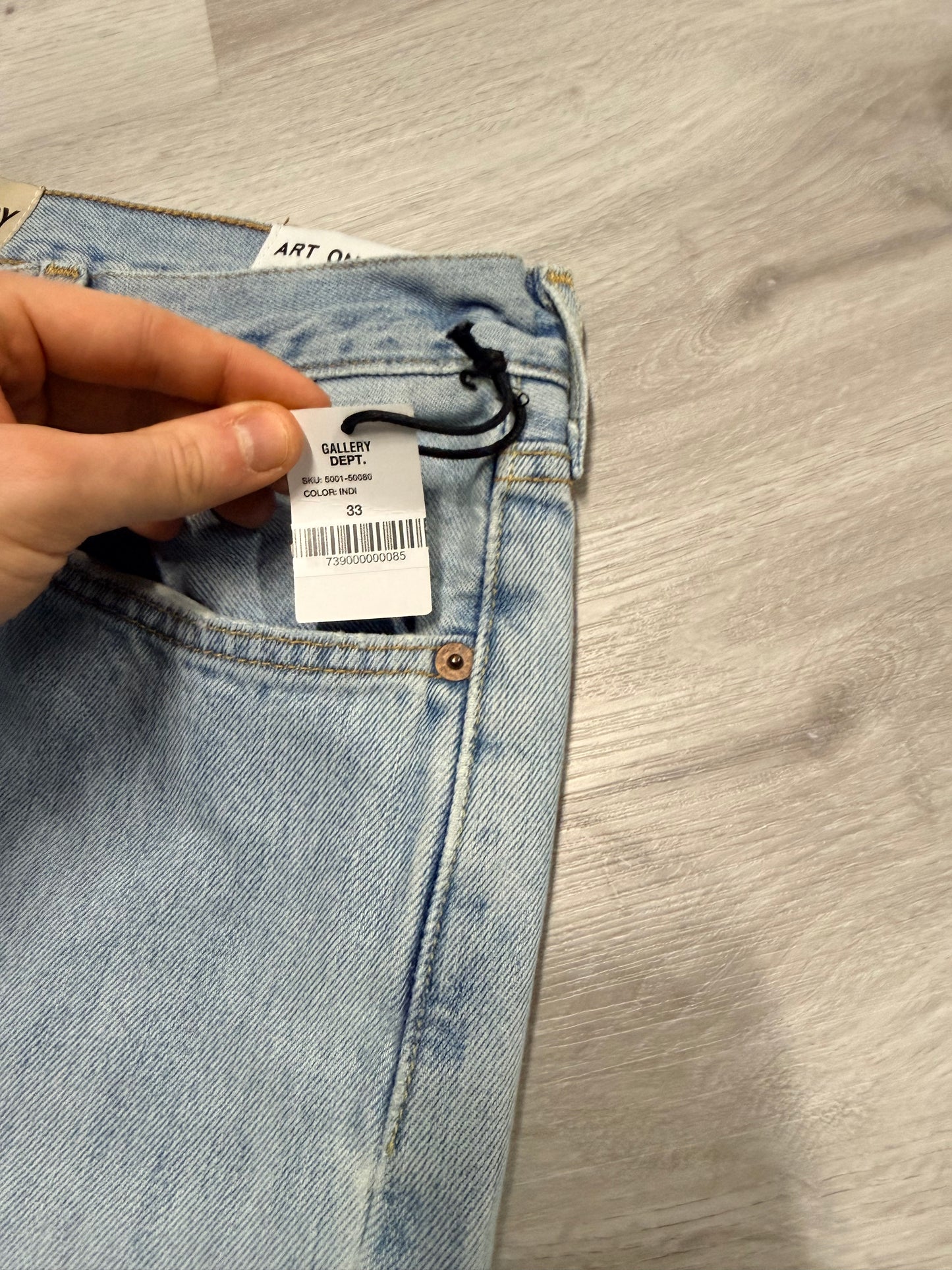 Light Blue Relaxed Denim
