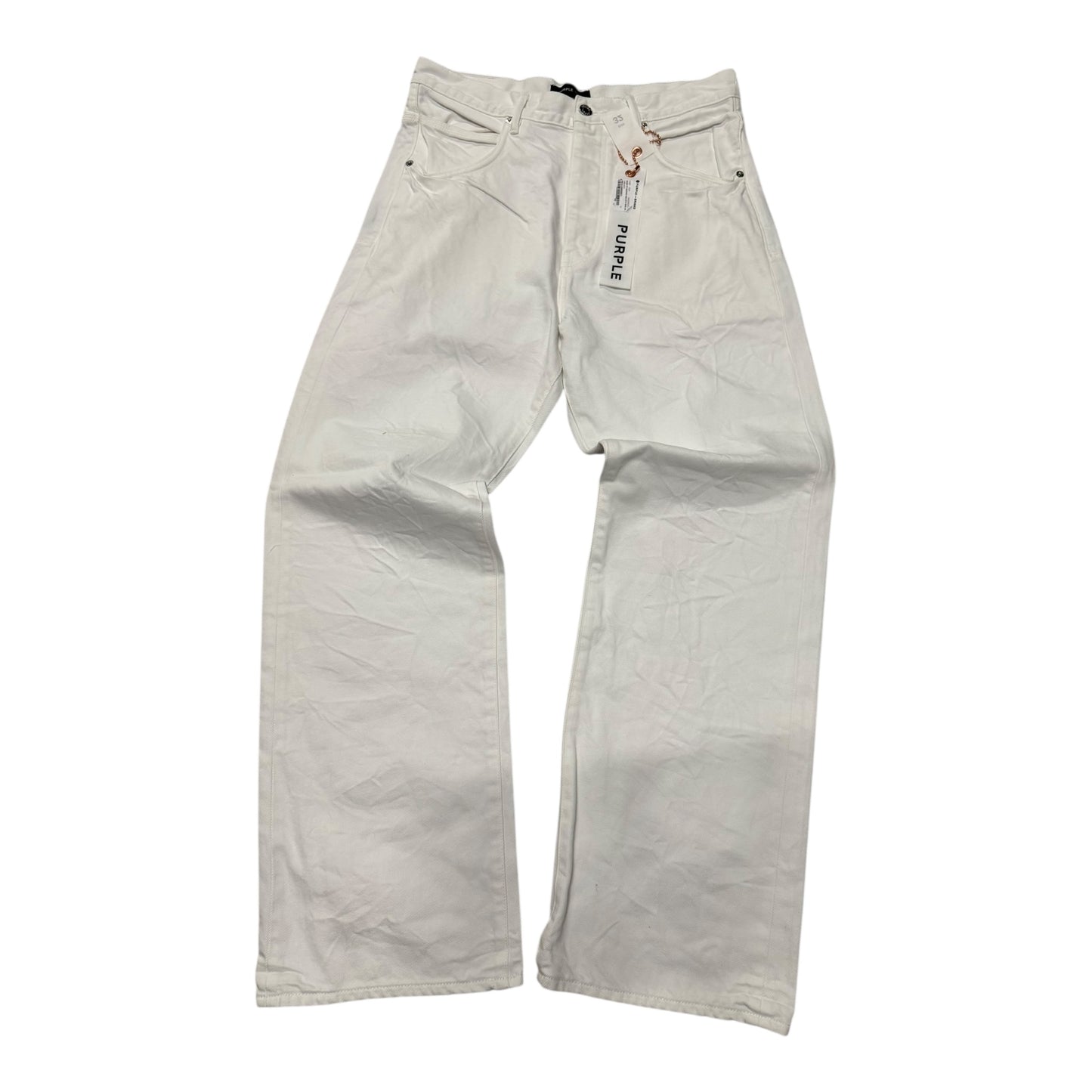 Baggy White Jeans