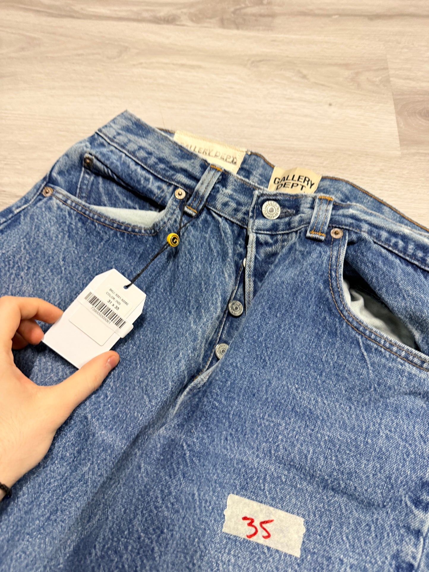 Blue Relaxed Indigo Jean
