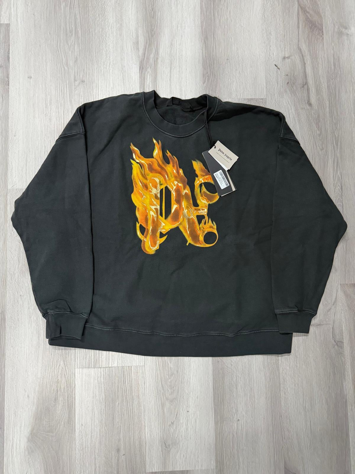 Burning Logo Crewneck