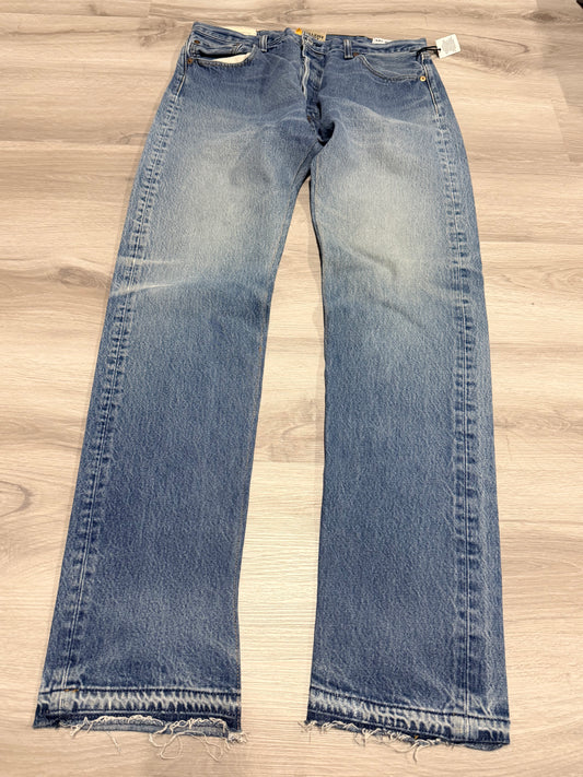 Blue Indigo Relaxed Jeans