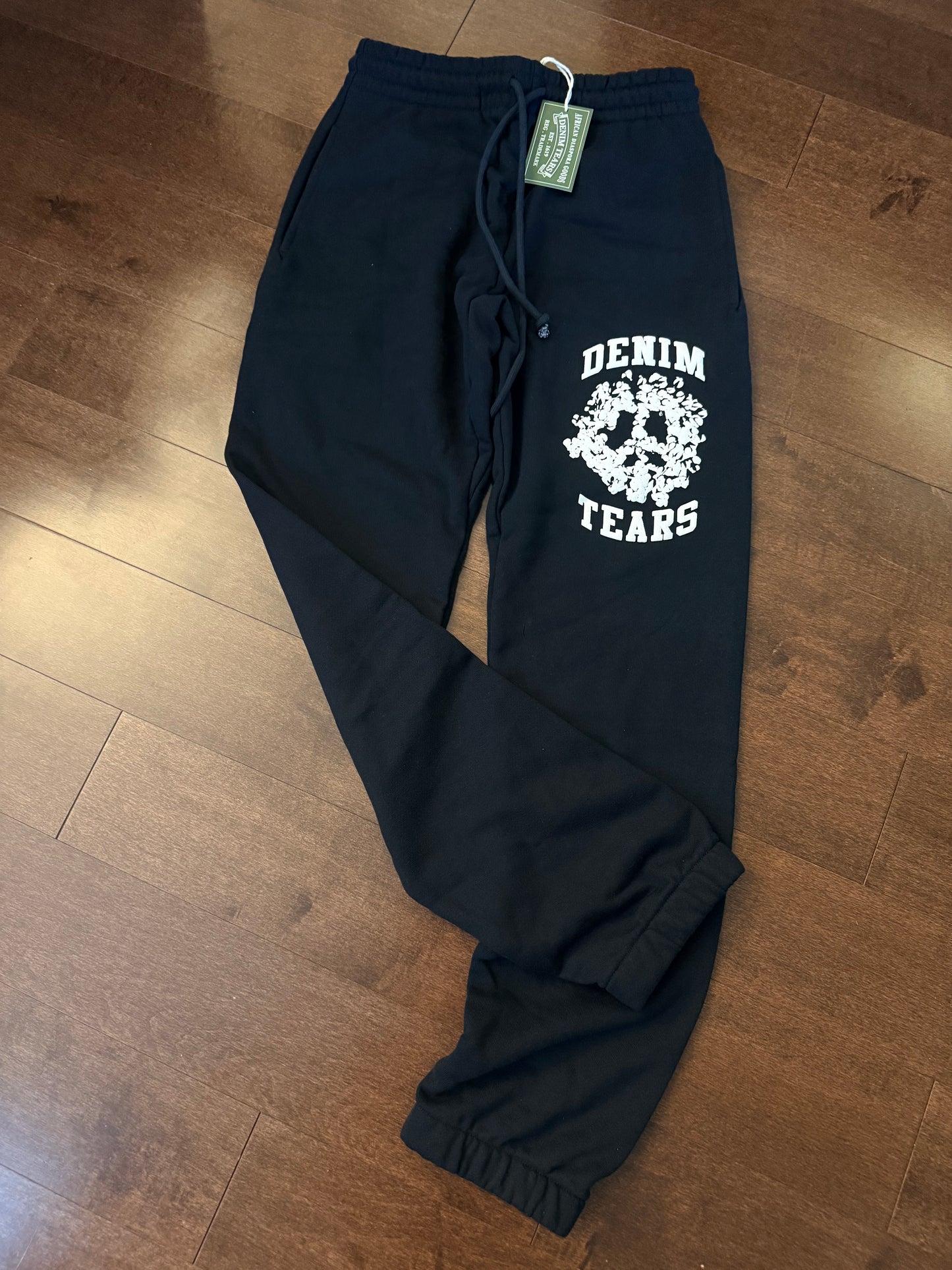 University Black/White Joggers