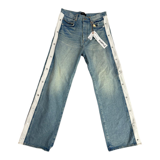 Buttoned Baggy Jeans
