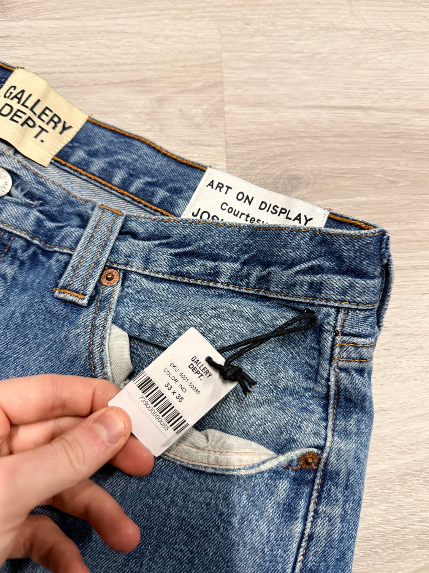 Relaxed Blue Jeans