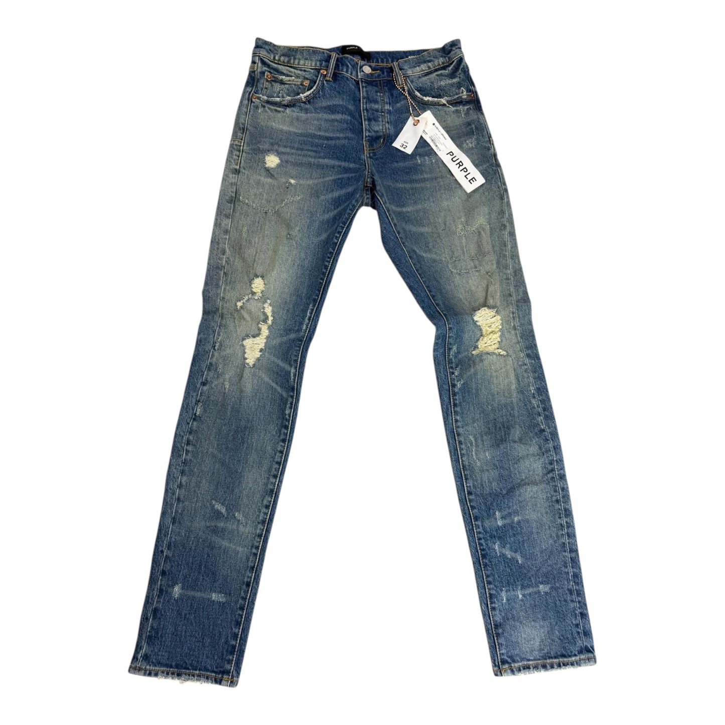 Blue Repair Jeans