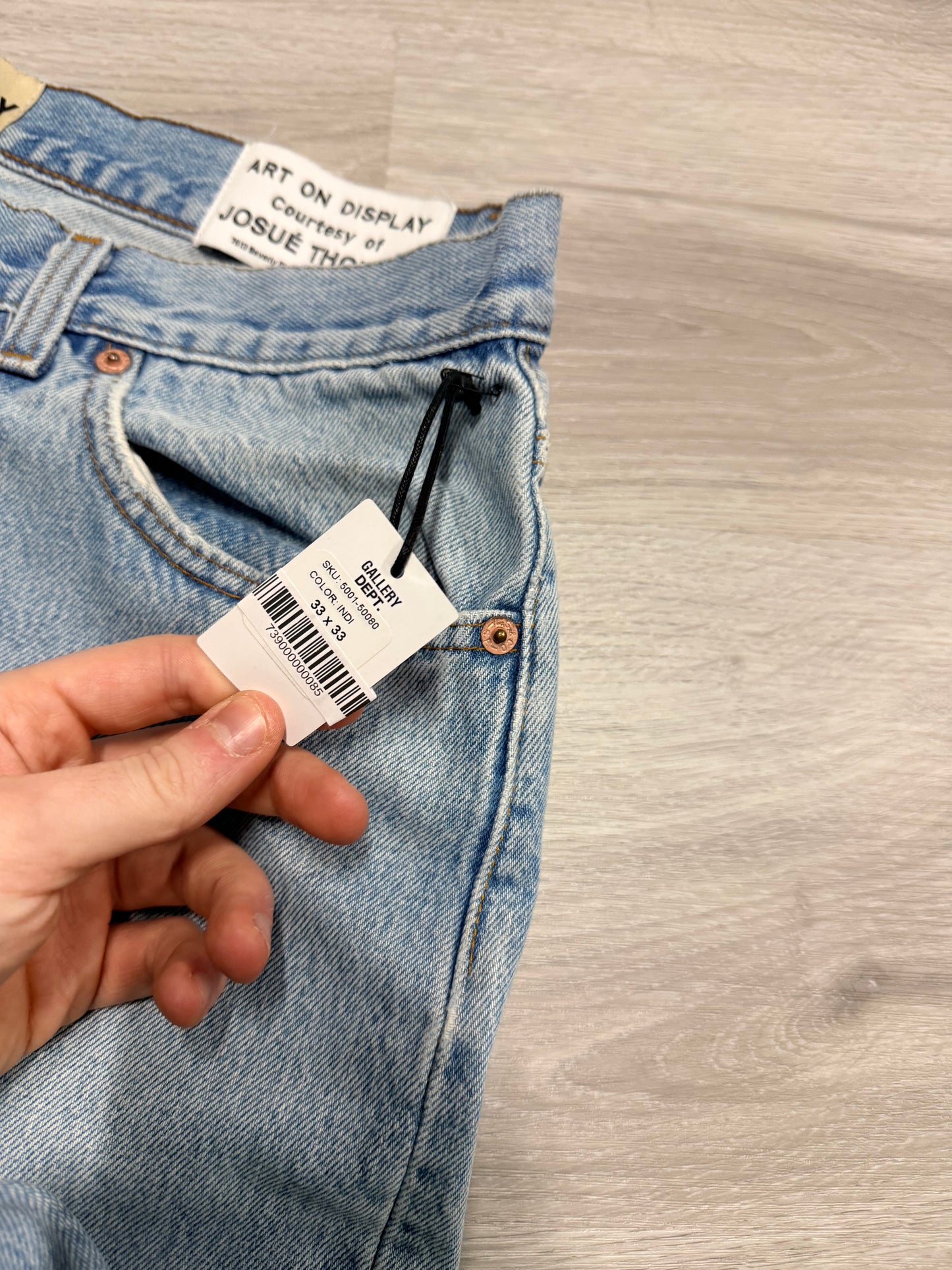 Relaxed Blue Jeans