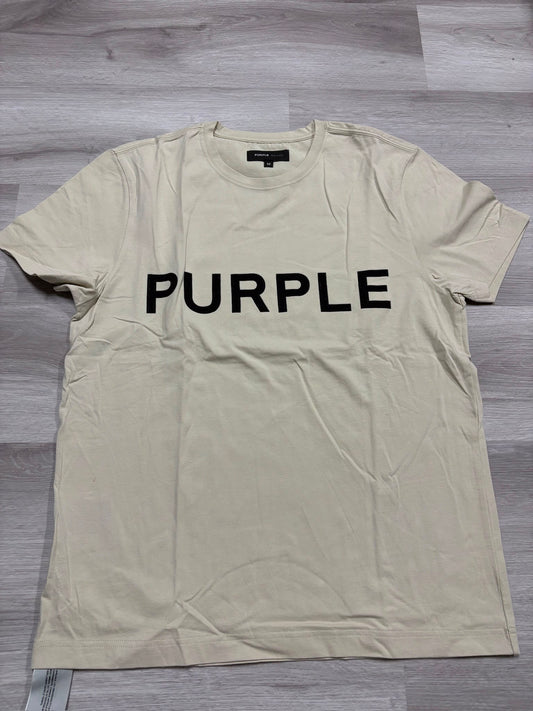 Beige Logo Tee