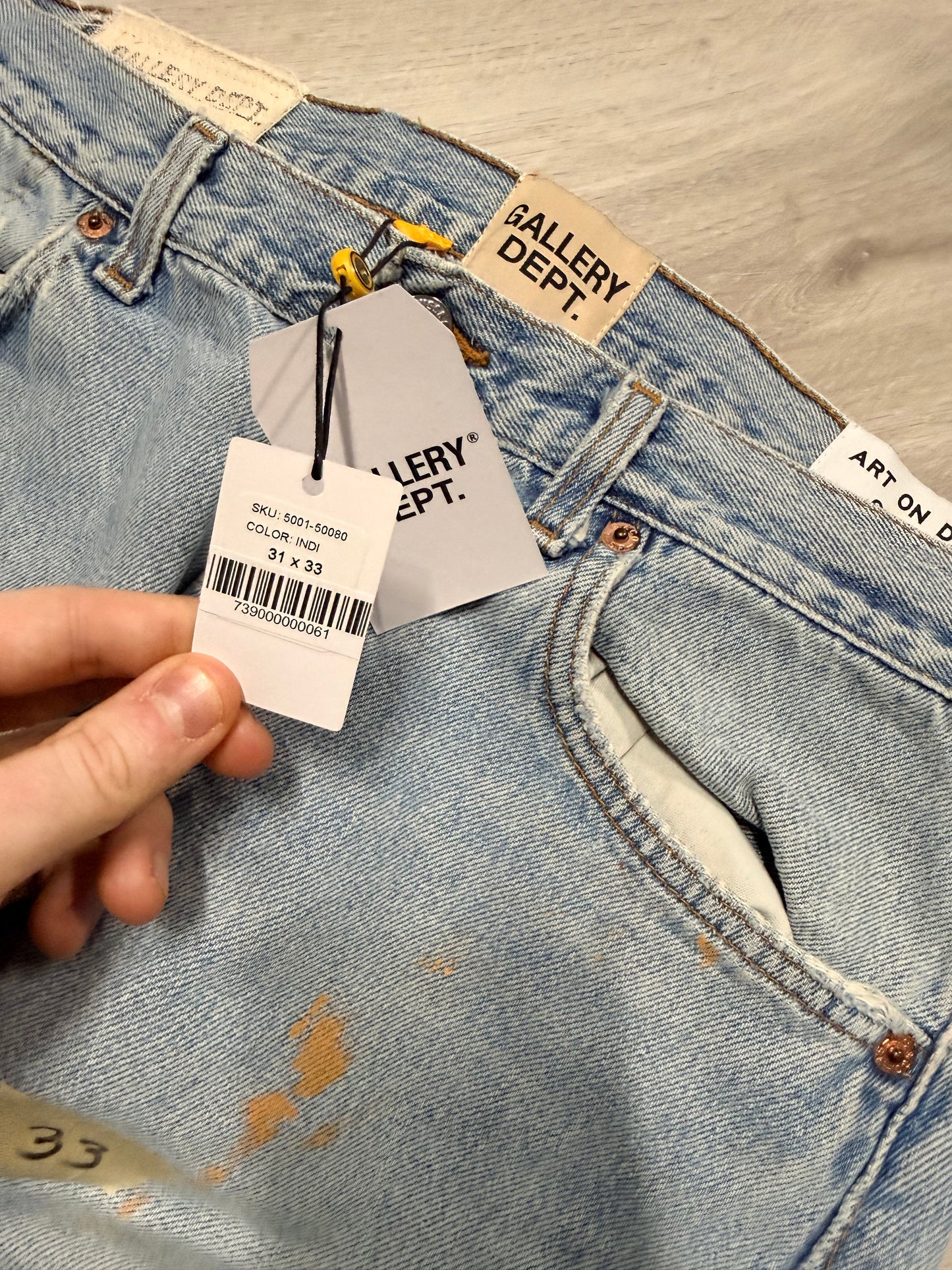 Blue Relaxed Indigo Jean