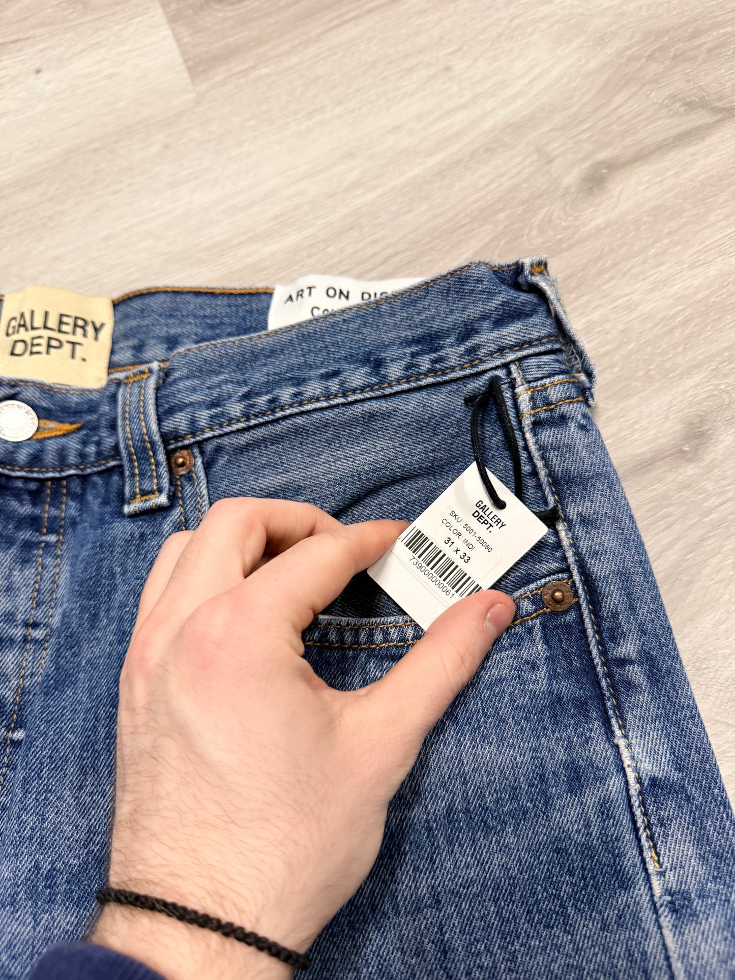 Blue Relaxed Indigo Jean