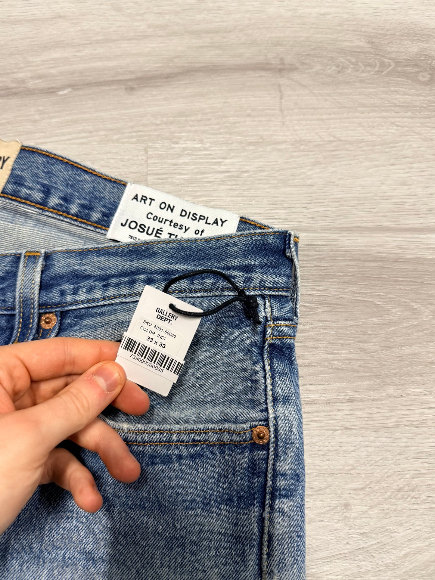 Relaxed Blue Jeans