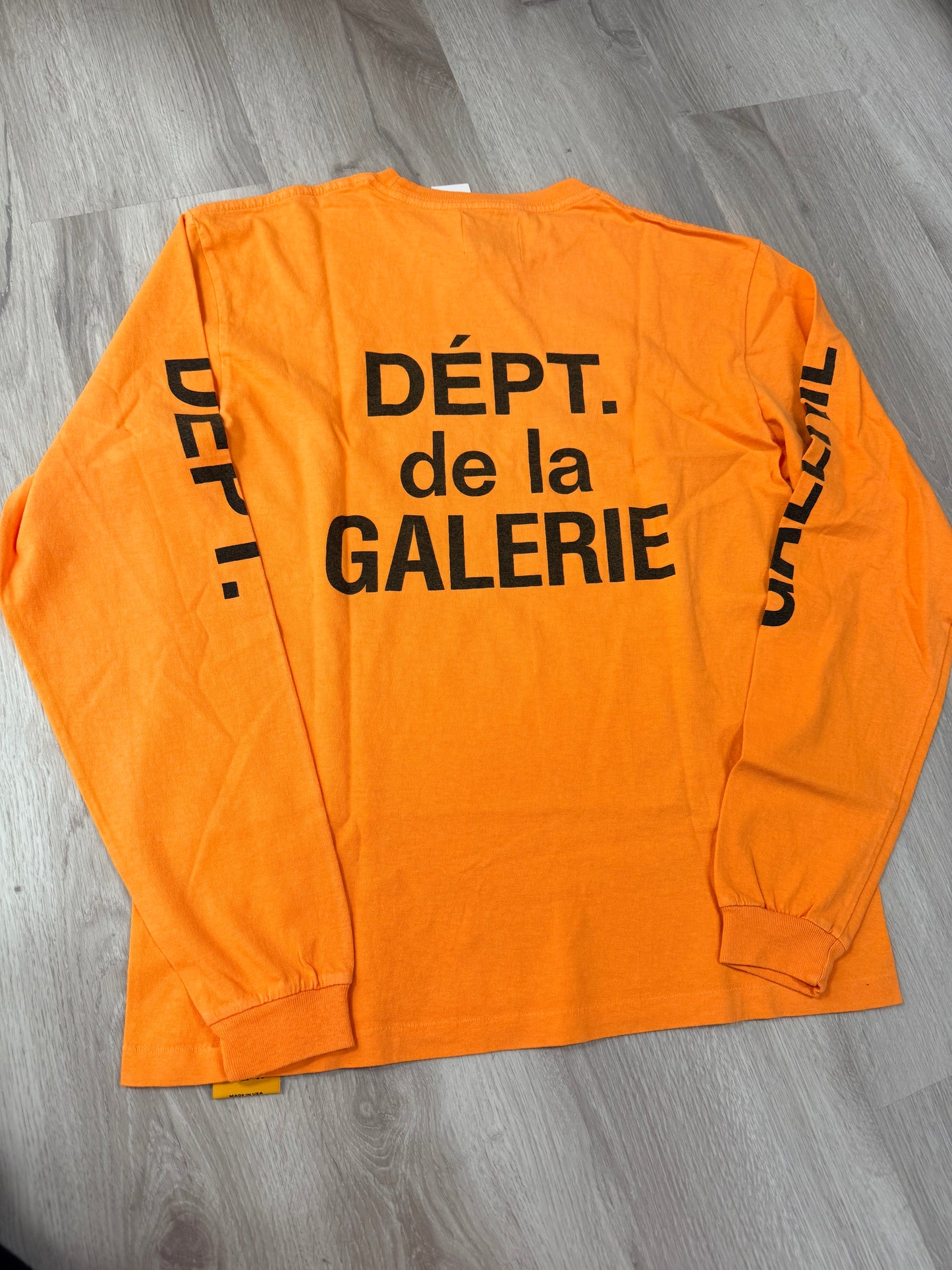 Orange L/S Tee