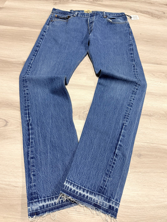 Blue Indigo Relaxed Jeans