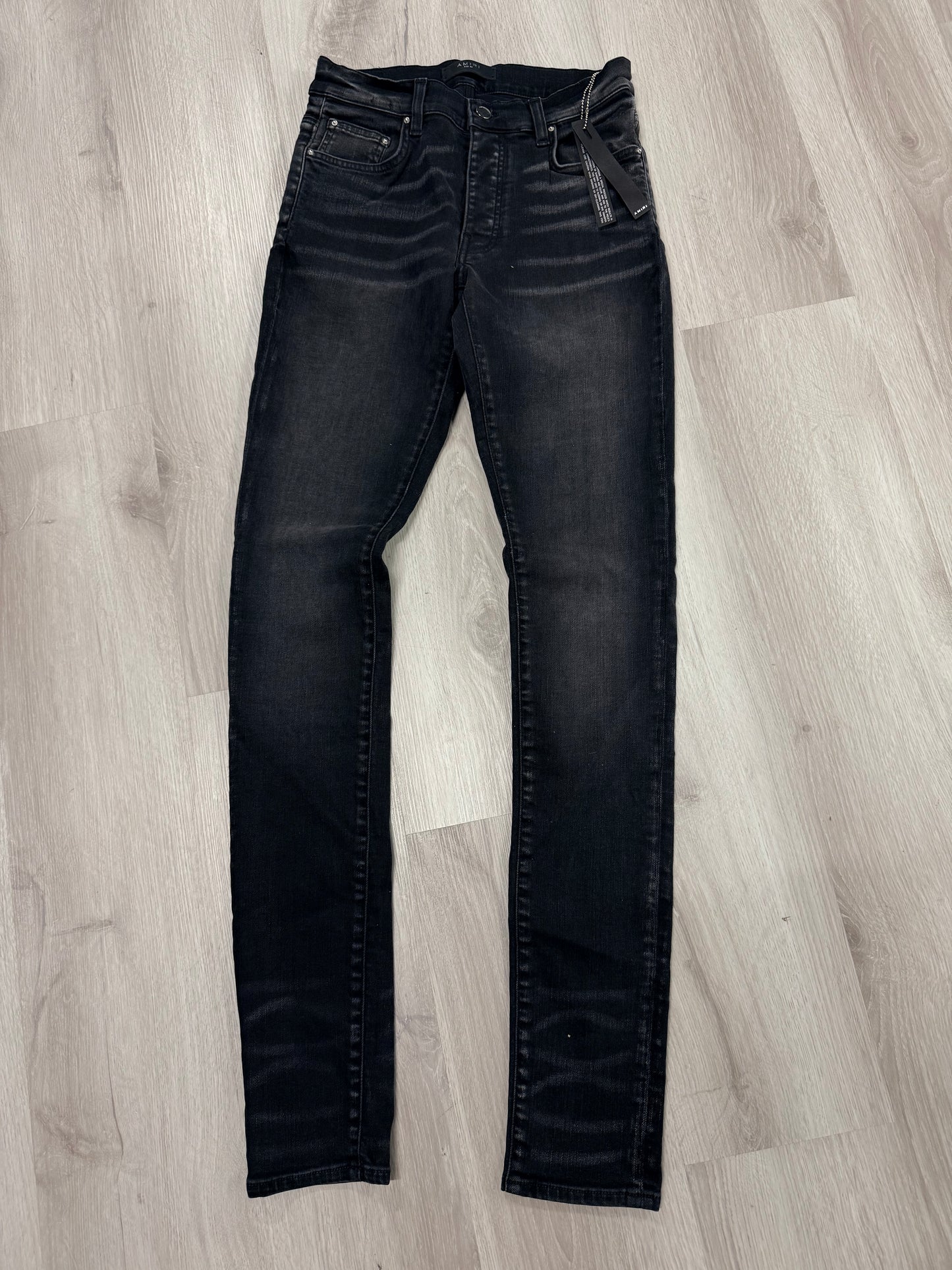 Aged Black Jeans