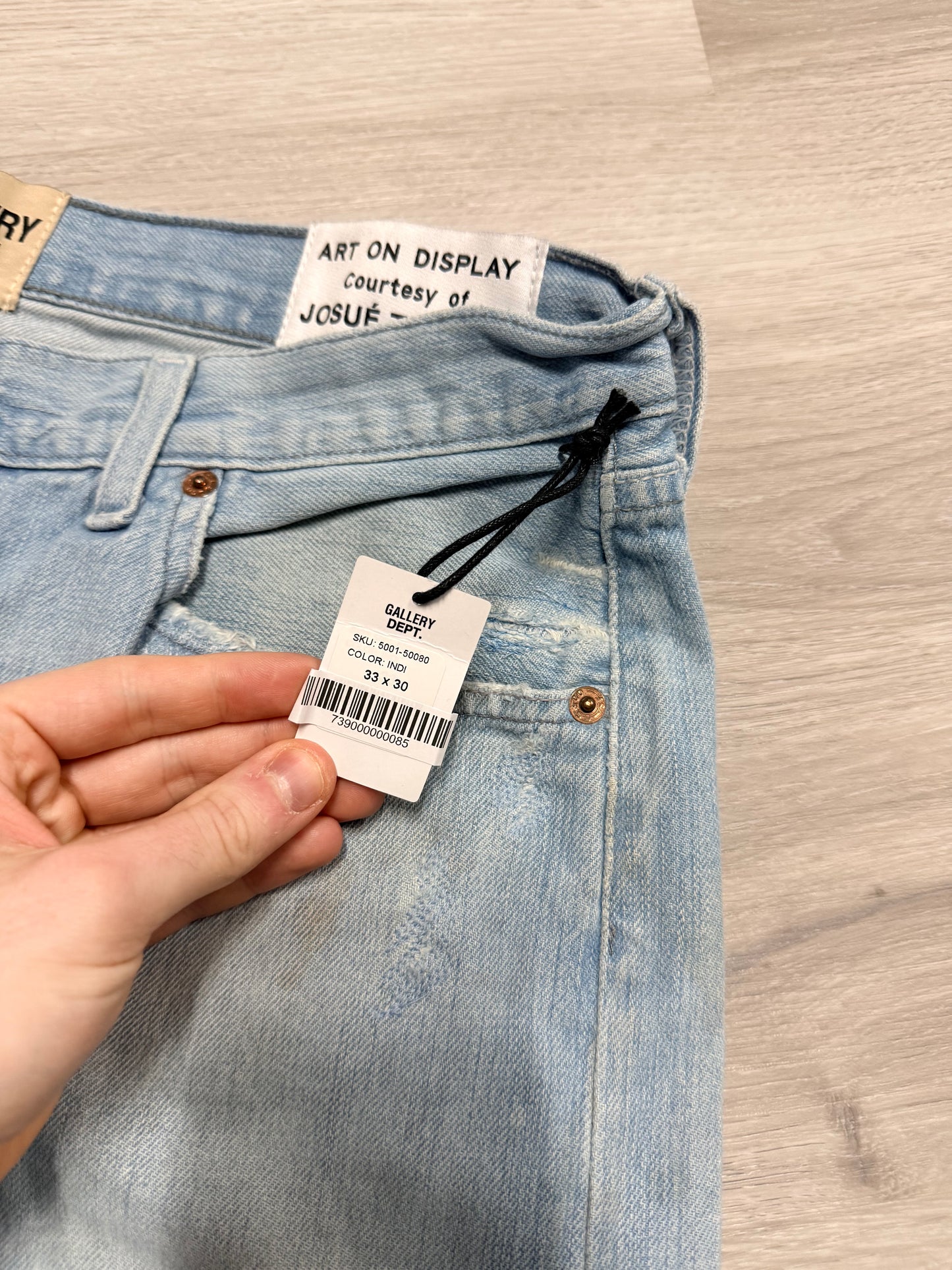 Light Blue Relaxed Denim