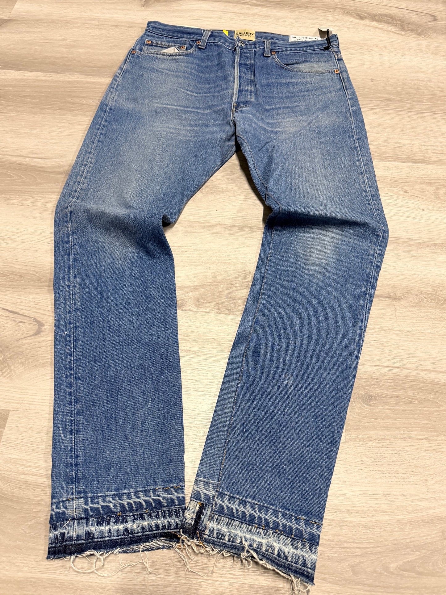 Blue Indigo Relaxed Jeans