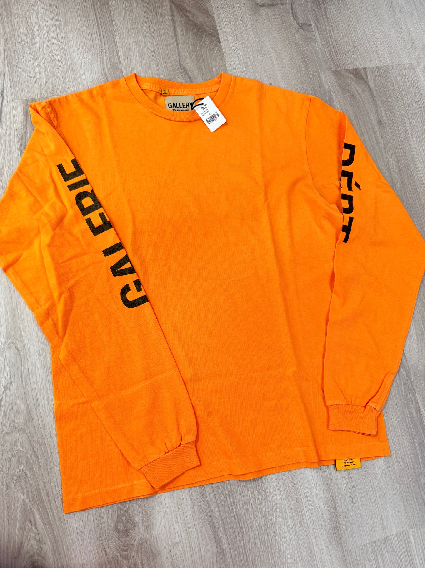 Orange L/S Tee
