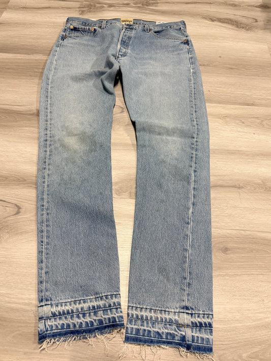 Blue Indigo Relaxed Jeans