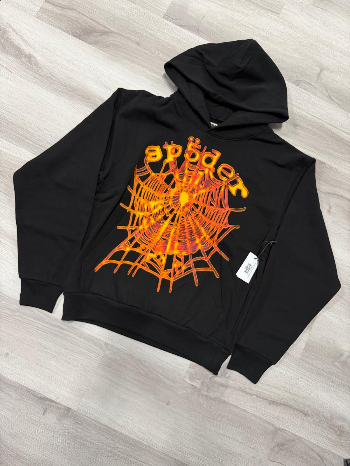 Black OG Web V2 Hoodie
