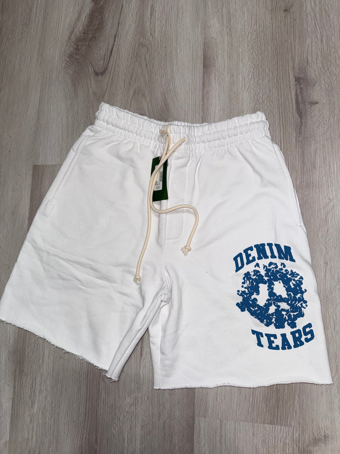 University Shorts White/Blue